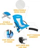 Розкладне крісло KingCamp BEACH CHAIR(KC3841) blue - изображение 4