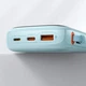 Повербанк 20000 мАч 20Вт USB Lightning голубой Baseus Qpow PPQD030003 - изображение 3