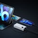 Повербанк 10000 мАг 30Вт Type-C 2x USB білий Baseus Adaman2 PPAD040002 - зображення 4