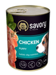 Влажный корм Savory для щенков всех пород, с курицей, 400 г - изображение 1