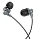 Навушники HOCO Delighted METAL universal earphones with microphone M98 сірі - зображення 2