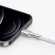 Кабель синхронизации Baseus Cafule Metal Cable USB to Lightning 2.4A 1m Белый (CALJK-A02) - изображение 7