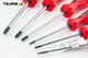 Набор отверток Tajima магнитные Torx (Т6,Т8,Т10,Т20,Т25,T30) (6 штук) 1301-0697 - изображение 4
