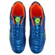 Сороконожки футбольные Zelart Lijin 801-2 размер 39 Blue-Orange - изображение 3