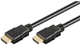 Кабель HDMI Goobay чоловічий type A > HDMI чоловічий type A Black (4040849611636) - зображення 1