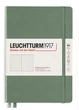 Блокнот Leuchtturm1917, Smooth Colours, Середній, Olive, Крапка (365489) - зображення 1