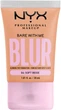 Podkład matujący Nyx Professional Makeup Bare With Me Blur 06 Soft Beige 30 ml (0800897234324) - obraz 1