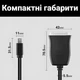 Адаптер, конвертер видеосигнала с Mini Display Port на DVI Addap MDP2DVI-01, переходник для ноутбука, проектора, телевизора, FullHD 1080P (0296) - изображение 5