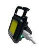 Ліхтарик - брелок Keychain Light 15155 Mini COB акумуляторний з карабіном та магнітом Чорний - изображение 5
