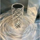 Лампа ночник настольная сенсорная Crystal Rose Роза RGB светильник с пультом на аккумуляторе 16 цветов - изображение 5