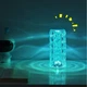 Лампа ночник настольная сенсорная Crystal Rose Роза RGB светильник с пультом на аккумуляторе 16 цветов - изображение 6