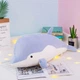 Мягкая игрушка дельфин 35 см голубой (NR0162_3) - изображение 2