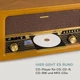 Стереосистема ретро Auna Belle Epoque Retro Stereo (10040054) - зображення 4