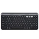 Клавиатура 2E 2E-KS250WBK WL BT беспроводная USB 2.0 Black - изображение 1