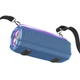 Портативная Беспроводная Bluetooth Колонка Акустика HOCO Rick sports BT speaker HC23 IPX4 |RGB подсветка, 10W, BT5.3| Cиний - изображение 2
