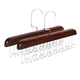 Багатофункціональна дерев'яна вішалка з 8 гачками Multi Hook Wooden Dark Brown - изображение 2