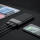 Power Bank HOCO J72 EASY TRAVEL 10000 МАГ, ВХІД MICRO-USB / TYPE-C І ПОДВІЙНИЙ ВИХІД USB 2A Універсальна батарея павербанк - изображение 2