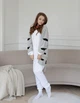 Піжама кігурумі Kigurumi Котик Чи для дівчаток Сірий на зріст 110-120 см (202041) - зображення 3