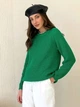 Джемпер женский ARTKNIT Cotton S/M Травяной (4823093442566) - изображение 1