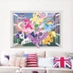 Интерьерная виниловая 3D наклейка на стену My little pony 70-50 см в детскую N3 Май Литл Пони ( Декор Комнаты Обои ) - изображение 2