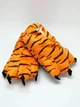 Тапочки Кігурумі Лапи Кігті Тигра My Kigu Домашні Помаранчевий Чоловічі М'які Плюшеві 39-45 (305241) - зображення 1