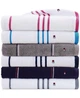 Рушник TOMMY HILFIGER банний Modern American Solid Cotton Bath Towel білий у рожеву смужку - зображення 2