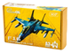Деревянный пазл фигурный А3 Самолет F16 PuzzleOK 176 деталей - изображение 1