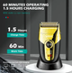 Электробритва шейвер VGR V-383 Waterproof gold - изображение 4