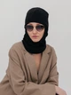 Балаклав теплая шапка D.Hats чёрного цвета - изображение 3