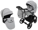 Коляска 2 в 1 Adamex Blanc Eco SA-3 светло-серый - изображение 1