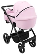 Коляска 2 в 1 Adamex Blanc Eco SA-16 розовый - изображение 4