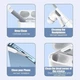 Чистящая ручка щетка для чистки наушников и телефона Белая - изображение 3