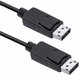 Kabel Qoltec DisplayPort - DisplayPort DP v1.2 0.5 m czarny (5901878503707) - obraz 1