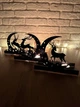 Набір металевих підсвічників Різдвяні олені 3 штуки Vestav - зображення 7