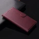Чохол-книга для Xiaomi Redmi 9C бордовий ремінець на руку - зображення 2