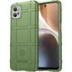 Протиударний чохол бампер Shield для Motorola G32 зелений гумовий - зображення 1