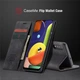 Чохол книжка Caseme з магнітом для Samsung Galaxy A50 A30s чорний гаманець - зображення 2
