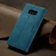 Чехол книжка Caseme с магнитом для Samsung Galaxy S8 Plus зеленый бумажник - изображение 2