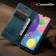 Чохол книжка Caseme з магнітом для Samsung Galaxy A50 A30s зелений гаманець - зображення 5