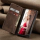 Чохол книжка Caseme з магнітом для Samsung Galaxy S9 кавовий гаманець - зображення 2