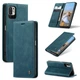Чехол книжка Caseme с магнитом для Xiaomi Redmi Note 10 5G зеленый - изображение 2