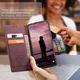 Чехол книжка Caseme с магнитом для Samsung S10e бордовый бумажник - изображение 6