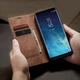 Чехол книжка Caseme с магнитом для Samsung Galaxy S8 Plus коричневый бумажник - изображение 3