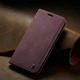 Чохол книжка Caseme з магнітом для iPhone 7 / 8 бордовий гаманець - зображення 4
