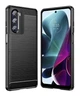 Гумовий чохол для Motorola G200 чорний протиударний бампер - зображення 1