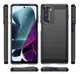 Гумовий чохол для Motorola G200 чорний протиударний бампер - зображення 2