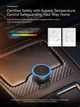 Автомобильное зарядное устройство Baseus Golden Contactor Pro Triple Fast Charger Car Charger 65W U+C+C CGJP010013 Dark Grey - изображение 7