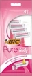 Станки для гоління Bic Pure Lady без змінних картриджів 4 шт. - зображення 1
