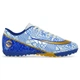 Сороконожки футбольные Zelart 222-1 размер 38 White-Blue-Gold - изображение 1
