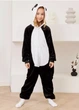 Пижама кигуруми Kigurumi Панда Аниме Черный для девочки размер на рост 145-155 см (20115411) - изображение 3